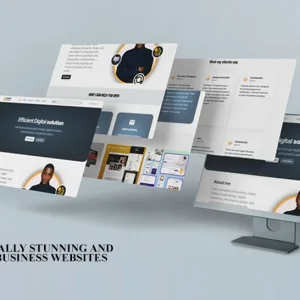 Build a stunning business website design, blog
