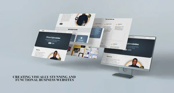 Build a stunning business website design, blog